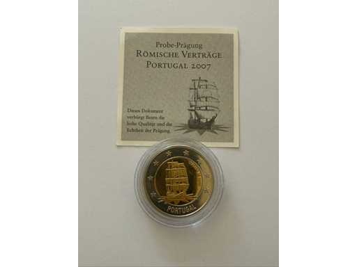 2 Tratate de Batere a Modelului Euro de la Roma 2007 Portugalia