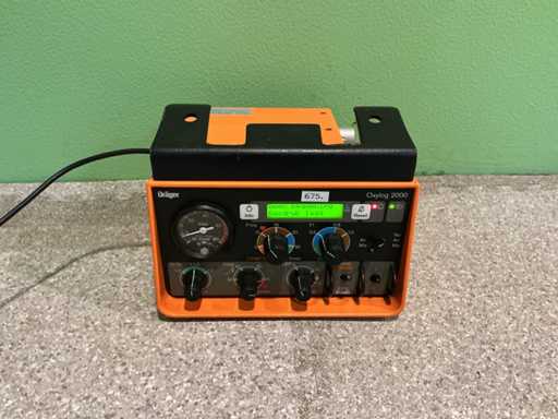 Ventilator de urgen?? Dräger Oxylog 2000 cu surs? de alimentare 