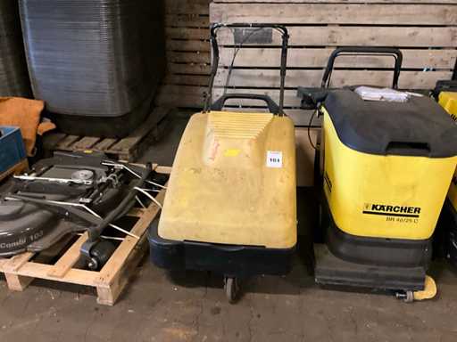 1997 Kärcher KSM750 Zelfrijdende veegmachine