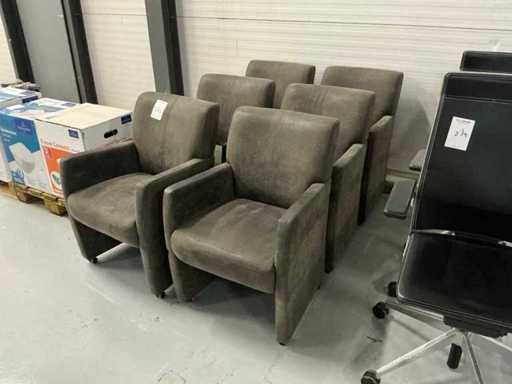 Goossens Mobile Dining Chair (6x)