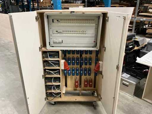 Scatola di distribuzione di potenza sulle ruote Ingresso 2x63A CEE