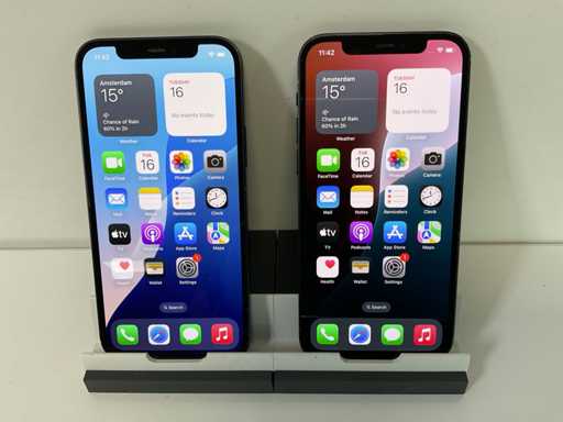 Apple iPhone 12 - 128GB - Nero (2x)