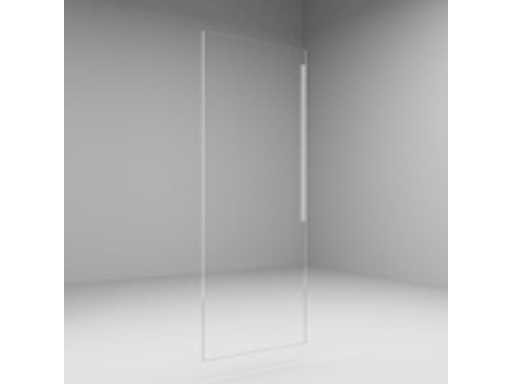 GS-QT-P100 – Eckpaneel 100x200 cm. 8 mm dick