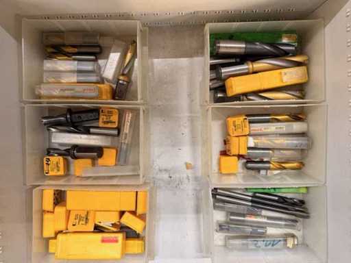 Sandvik, Kennametal u.a. Posten WSP-Bohrer und VHM-Bohrer