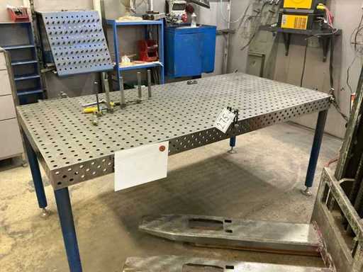 Perforated Welding Table