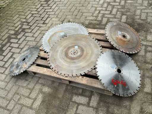 Adamas Diamond concrete wall Saw blade 600+800mm (5x)