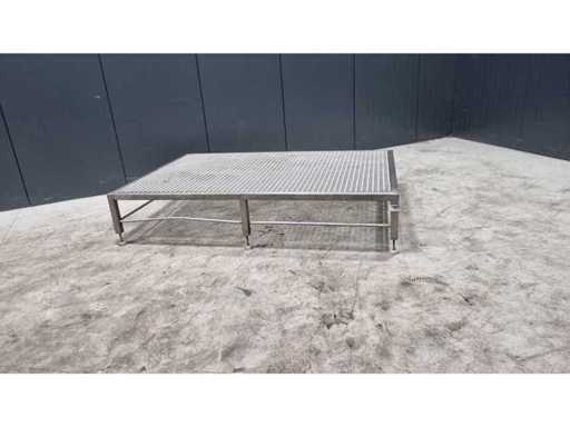 Stainless steel step platform