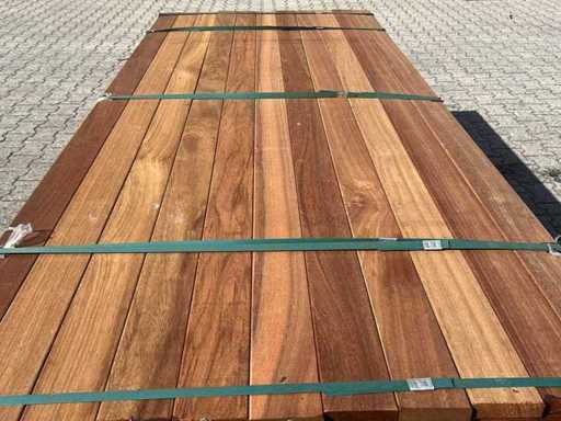 Guyana Teak Planken Geschaafd 1850x90x25mm (67x)