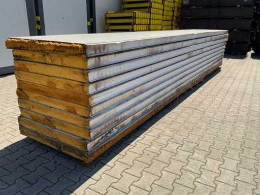Isolierplattenmischung 5860x1000x100mm (10x)