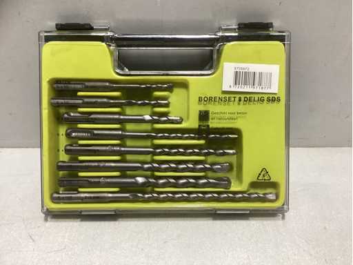 SDS - Drill set 8 Pieces - Bits, drills and chisels (2x)