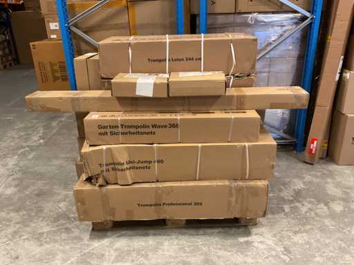 Mischpalette – Garten- oder Trampolinteile 