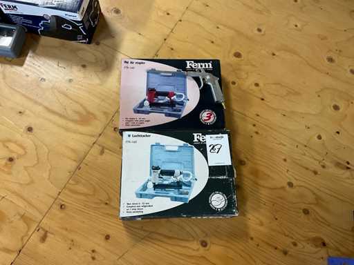 Ferm Zszywacz pneumatyczny (2x)