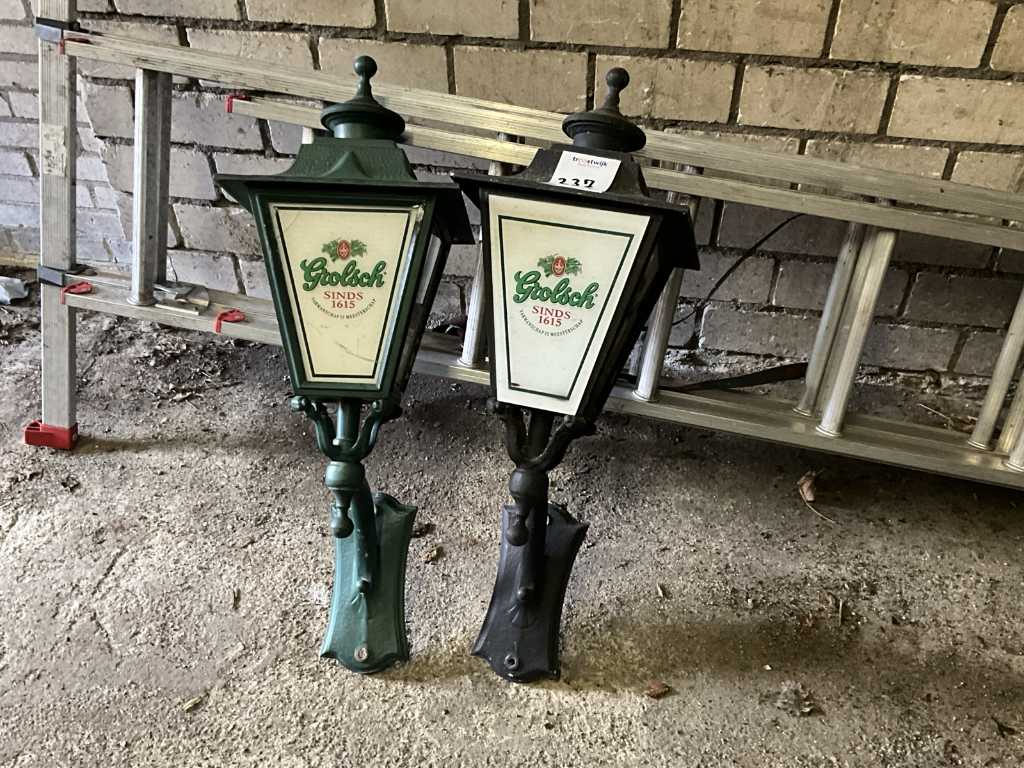 Lampe de terrasse Grolsch (2x)
