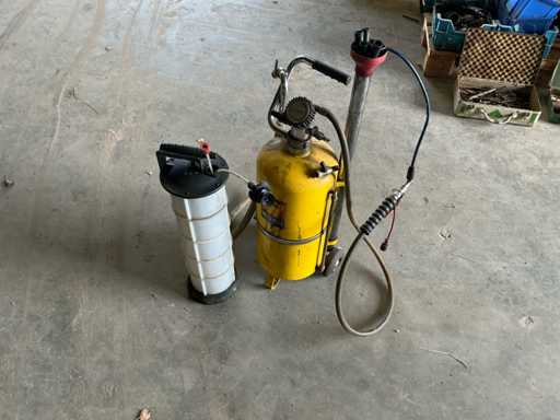 Oil suction pump meclube Oil collector