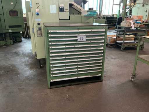 HAHN & KOLB - Werkstattschrank mit Inhalt