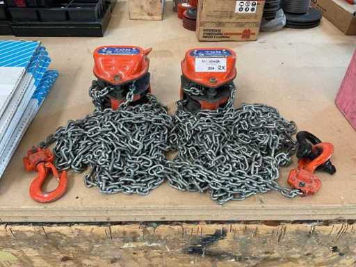 Elephant Super 100 Chain Hoist (2x)