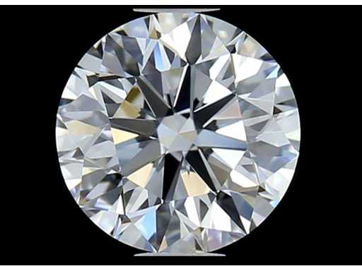 Natural Diamond 1.05 carat 3EX, TOP culoare D, TOP claritate IF și formă rotundă strălucitoare