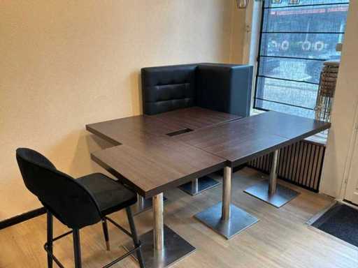 Contenu ménager sandwicherie Chaises et tables