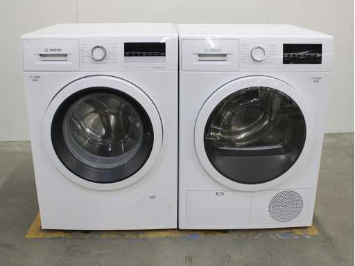 Bosch Serie|4 EcoSilence Drive Wasmachine & Bosch Serie|6 Wasdroger