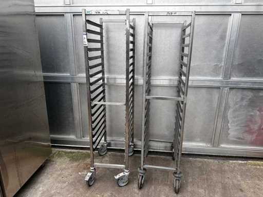 Regaalwagens (2x)