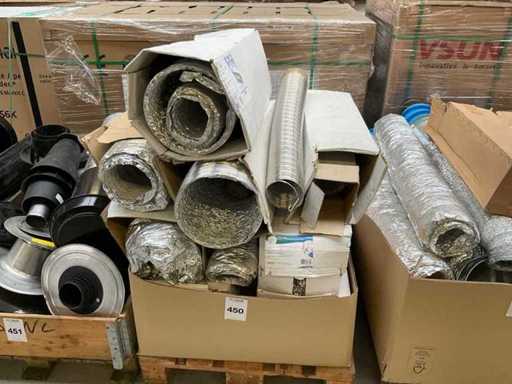 Partij flexibele slang