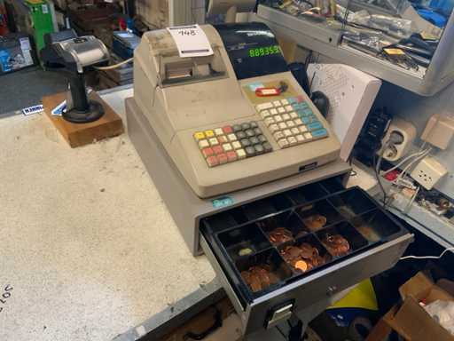 Sharp Cash Register with pin device