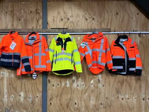 Oxxa High visibility Werkjas (5x)