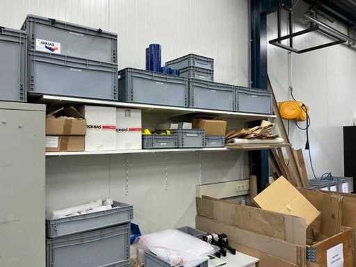 Reparto completo di imballaggio