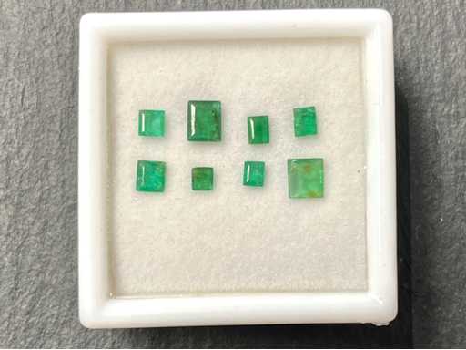 Émeraude - Émeraude naturelle réelle de 1,72 carat