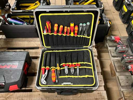 Ironside gereedschapskoffer met handgereedschap