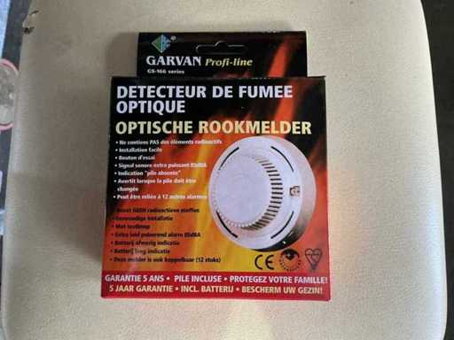 Garvan Smoke Detector z baterią (10x)