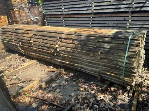 Sawn Oak tree trunk 1,829 m3