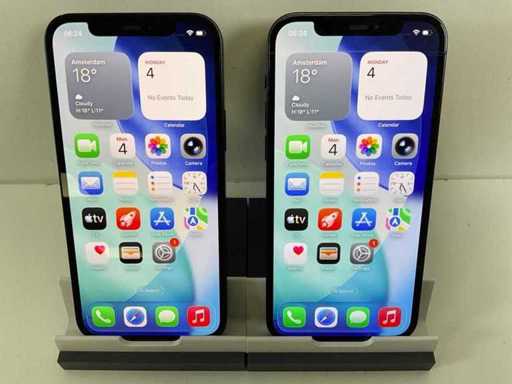 Apple iPhone 12 - 128 GB - Black (2x)