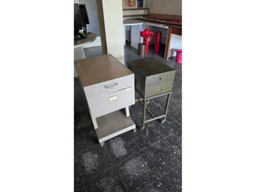 Meuble de rangement (2x)