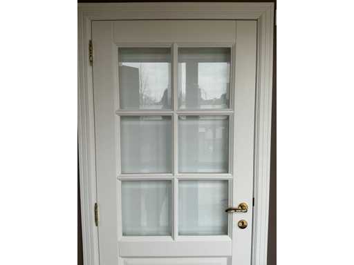 Porte intérieure en bois massif