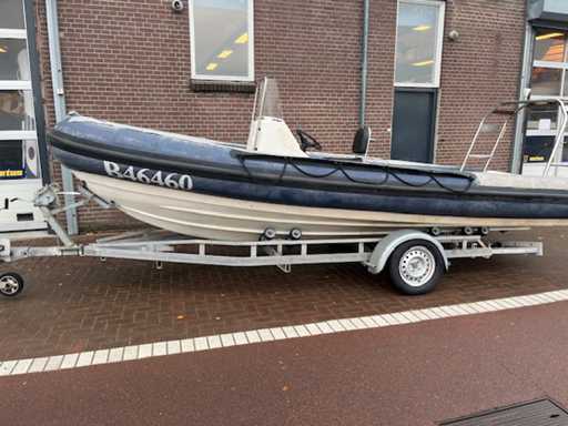 Osprey - viper 625 - Rib boot inclusief boottrailer 