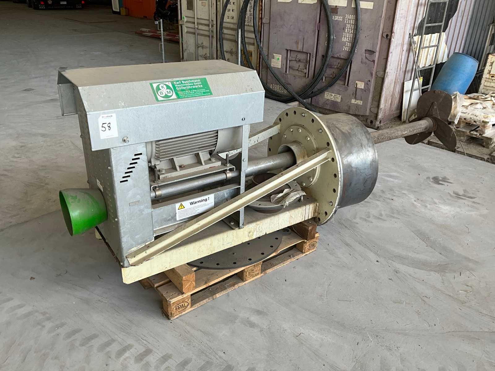 Buschmann – Biogas 1031 – Biogas agitator Buschmann