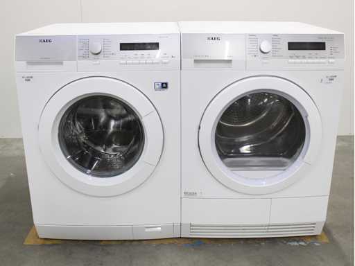 AEG Lavamat Protex Wasmachine & AEG Lavatherm Carat Protex Plus Wasdroger