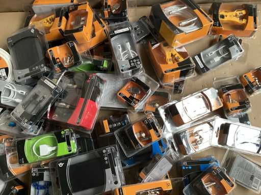 Q-link mix kavel audio- en computeraccessoires (62x)