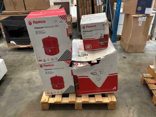 Vas de expansiune Flamco (4x)