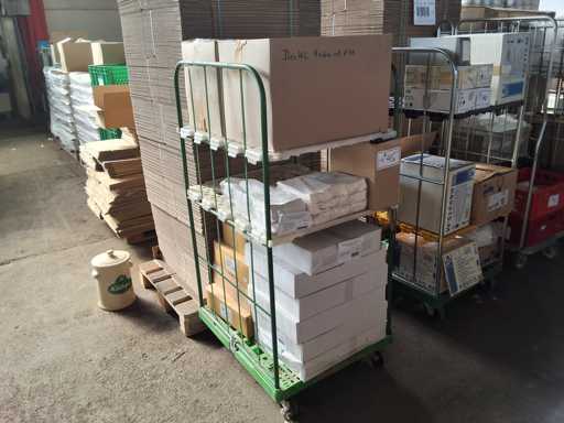   Trolley with packaging material IGEFA