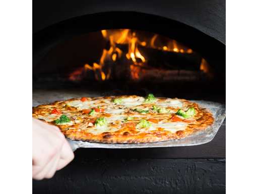 Pelle à pizza rectangulaire - Aluminium - 405x455mm - manche 173cm