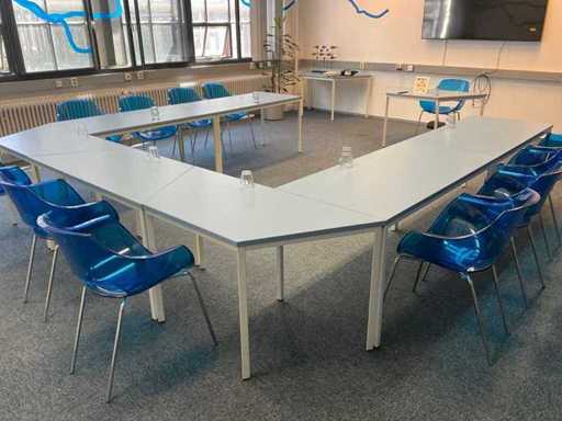 Conference table arrangement (11 pieces)
