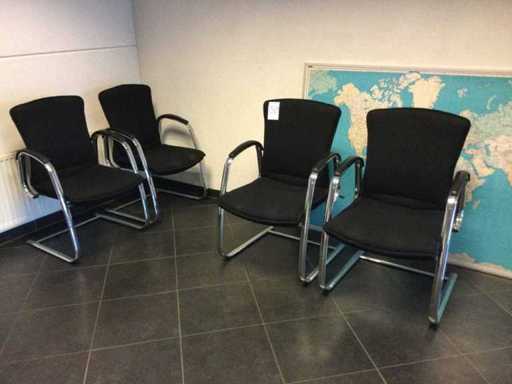 Design vergaderstoelen (4x)