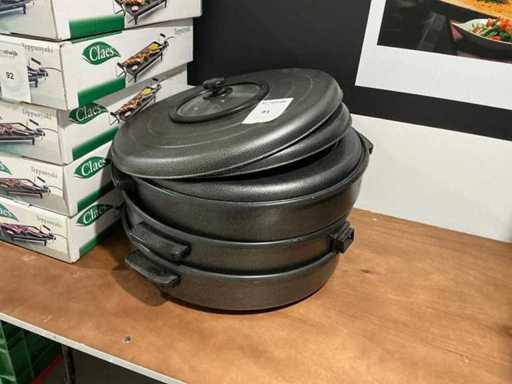 Padella elettrica per riscaldare (3 volte)