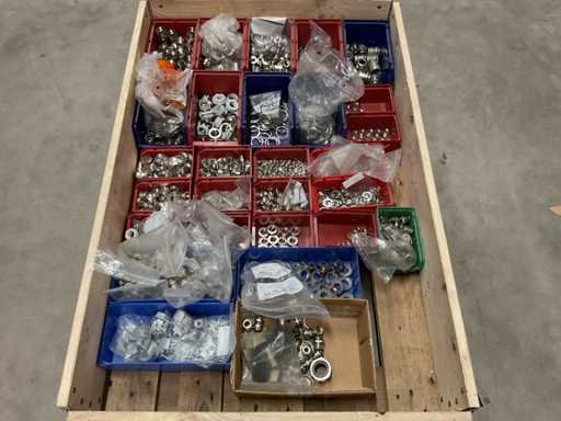 Partij kabelwartels en toebehoren