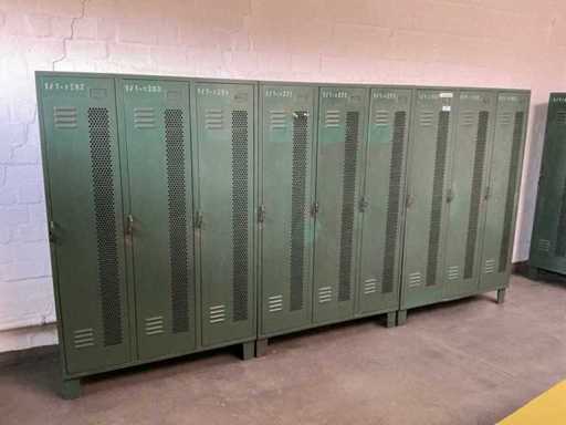 3-teiliges Schließfach (12x)