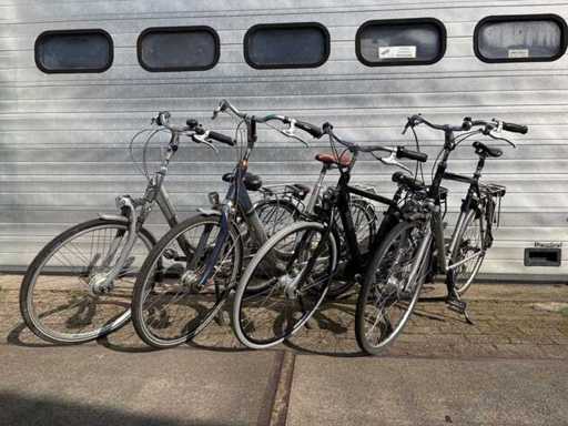 Bicicletă 4x pentru femei și pentru bărbați, inclusiv: Koga, Gazelle și Batavus