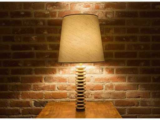 Klassieke tafellamp goud