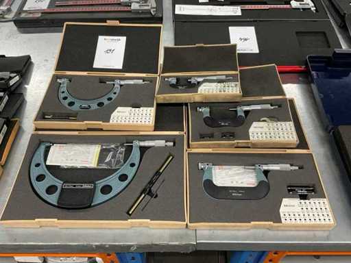 Mitutoyo Buitenmaat micrometer (5x)